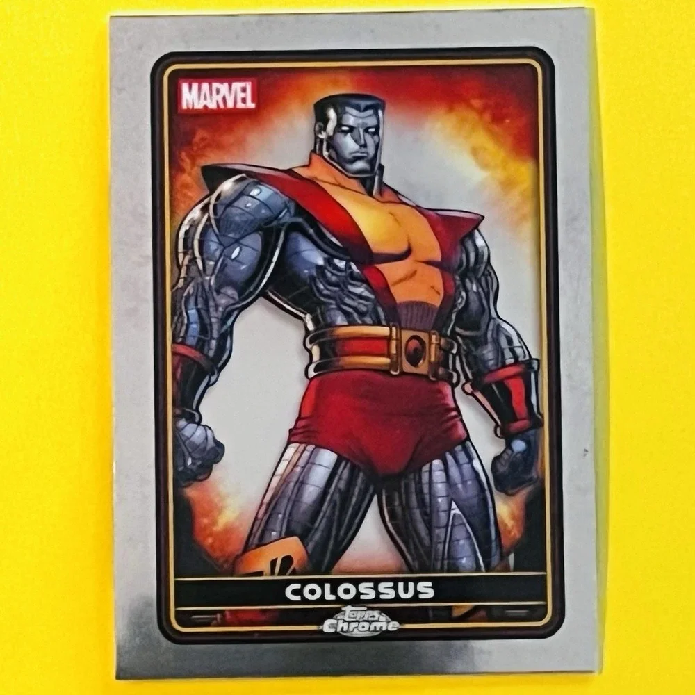 2025 Topps Chrome Deadpool & Wolverine #6 Colossus‎ Base Marvel